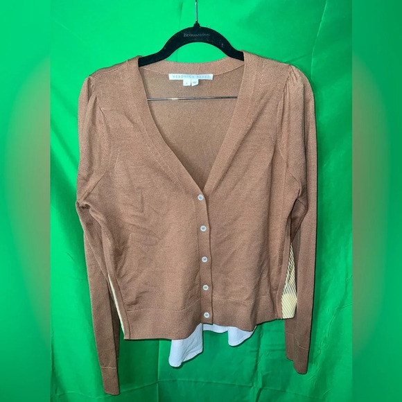 Veronica Beard 100% WoolCardigan size Small- Flaw - Picture 4 of 9